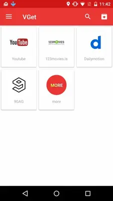 VGet android App screenshot 6