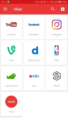 VGet android App screenshot 7